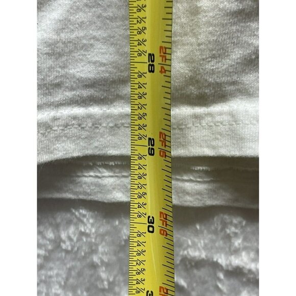 Michael Jordan Air Jordan w/ Tennis shoe Logo White Tshirt Mens XL HTF - Picture 8 of 12